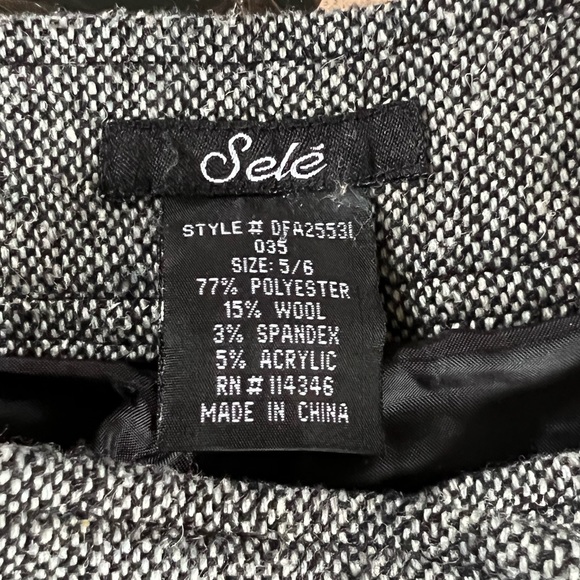 T3 - Selé wool capri shorts - Picture 11 of 11